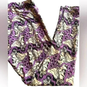Lularoe TC Disney Aladdin Jasmine & Rajah leggings. NWOT.